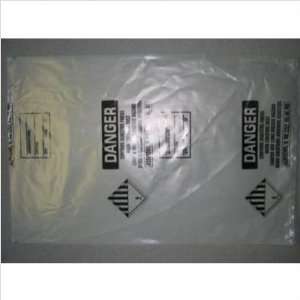   Mil Asbestos Disposal Bag With Non Friable Asbestos Print (Set of 30