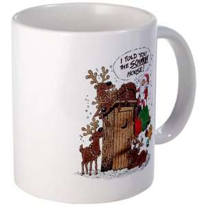   Drink Cup) Santa Claus I Told You The Schmidt House 