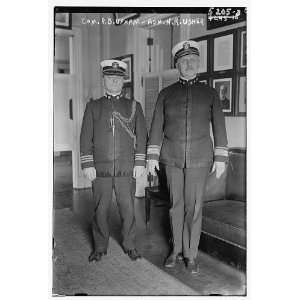  Photo Comr F.B. Upham and Adm. N.R. Usher 1900