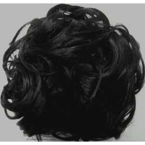  7 PONY FASTENER Hair Scrunchie Wig KATIE #1 JET BLACK by 