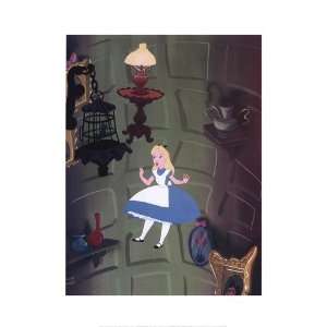  Alice Down the Rabbit Hole Beautiful MUSEUM WRAP CANVAS 