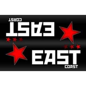  Hater East Coast Star Gun Graffiti   Black / Red Sports 