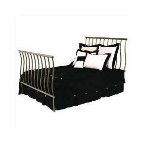 Grace Sleigh Bed with Frame   Antique Bronze 