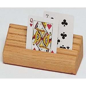 CARD CLAW Handcrafted Oak holder Toys & Games