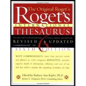   Thesaurus, 6th Edition ( Paperback )  Author   Author  Books