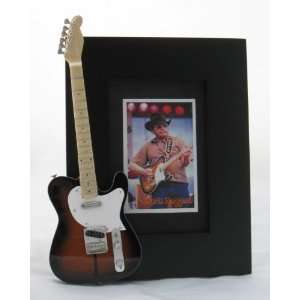  MERLE HAGGARD Miniature Guitar Photo Frame Country 