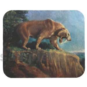  Saber Tooth Tiger Mouse Pad 