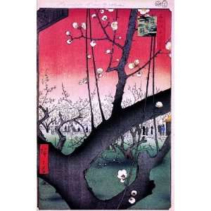 Hand Made Oil Reproduction   Ando Hiroshige   32 x 48 inches   The 