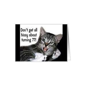  Hissing Kitten Birthday Card, 77 Card Toys & Games