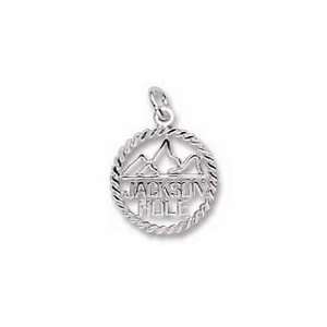 Jackson Hole Charm   Sterling Silver