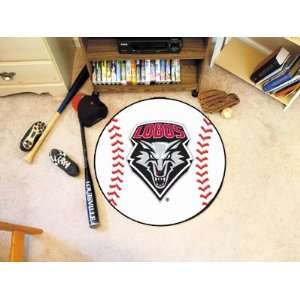  University of New Mexico Baseball Mat   NCAA Sports 