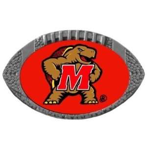 com Set of 2 Maryland Terrapins Football One Inch Pin   NCAA College 