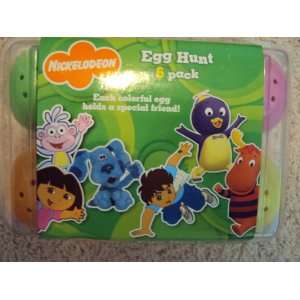  Nickelodeon Egg Hunt 6 Pack Toys & Games