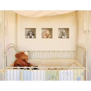  3D Wall Niche Removable Wall Decals Nursery Stuffed Toys 