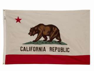 3x5 Solar Max Nylon California State Flag US Made  