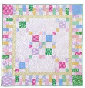 CONFETTI ~ EASY PATCHWORK ~ CHILDS / CRIB QUILT ~ PATTERN  