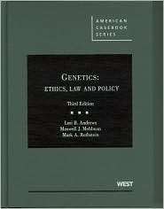   Policy, 3d, (0314911863), Lori B. Andrews, Textbooks   