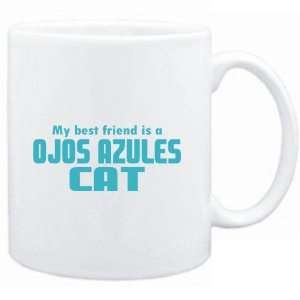   Mug White  MY BEST FRIEND IS a Ojos Azules  Cats