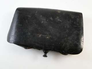   American War Ammo Pouch Box Leather Columbus OH Rifle Bullet  