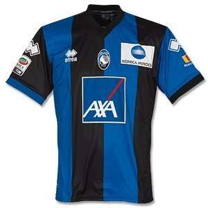  11 12 Atalanta Home Jersey + Serie A Patch Sports 