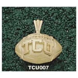  14Kt Gold Texas Christian Tcu Football