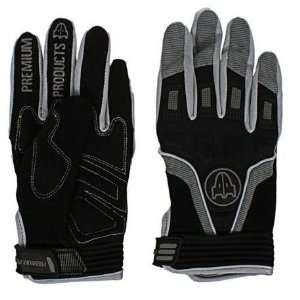 Premium BMX Bike Gloves   Black 