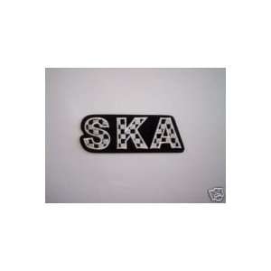  SKA Man Punk Woven PATCH Sew on Iron on Official NEW #2 