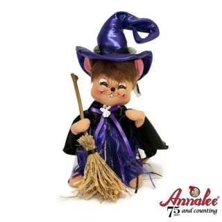 Annalee Halloween 2010 10 Purple Witch Mouse RETIRED  