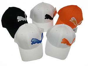 Puma Wave Flex Fit Golf Hat   Select From 5 Different Colors   One 