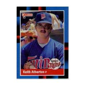  1988 Donruss #318 Keith Atherton