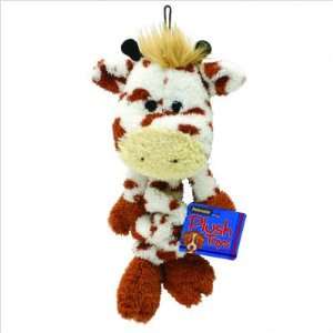  Stretchy Neck Dog Toy   Giraffe