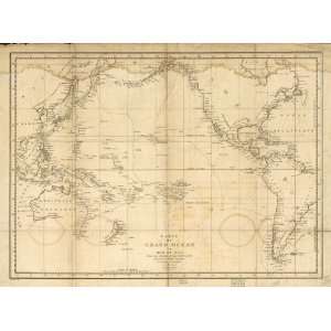  1788 map Pacific Ocean