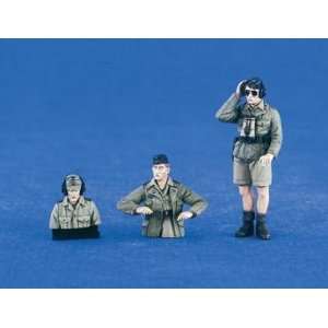    Afrika Korps 1 Full and 2 Half Figures 1 35 Verlinden Toys & Games
