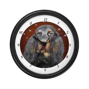 Gordon Setter Pets Wall Clock by 