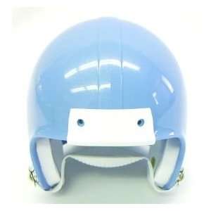Mini Football Helmet Shell   Columbia Blue Metal Flake  