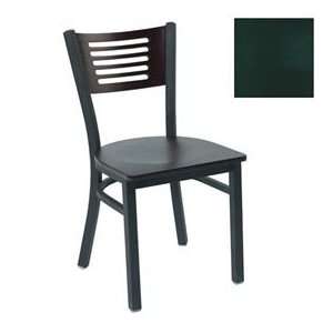 com Natural 5 Slat Back Stack Chair 17 1/2W X 17D X 32H   Knockout 