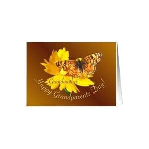  Grandmother Happy Grandparents Day Butterfly Card Health 