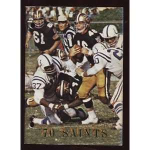  1970 New Orleans Saints NFL Media Guide   Sports 