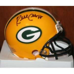 Randall Cobb Green Bay Packers Signed Mini Helmet Coa Autographed Pic 