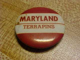 Maryland Terrapins 1950s College Football Pin  