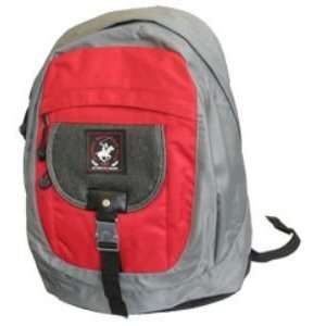  Beverly Hills Polo Club Backpack   Red/Gray Electronics
