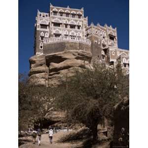 Dar Al Hajar, Imans Summer Palace, Wadi Dhar, Yemen, Middle East 