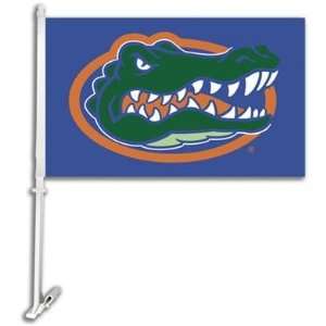   Florida Gators UF NCAA Car Flag With Wall Brackett