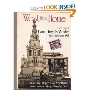  Letters of Laura Ingalls Wilder San Francisco 1915 Laura Ingalls 