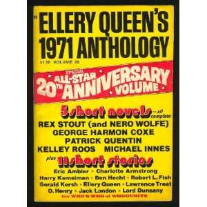 Ellery Queens Anthology #20 Michael Innes, Gerald Kersh, Patrick 