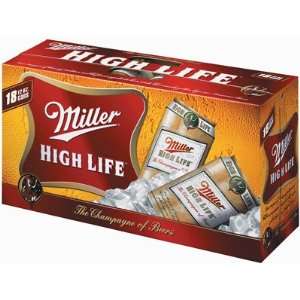  High Life 18pk Cans Grocery & Gourmet Food