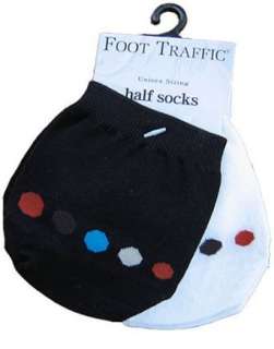    The Ultimate Footie, Slipon Half Sock By Foot Traffic Clothing