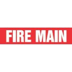  FIRE MAIN   Snap Tite Pipe Markers   outside diameter 3 1 