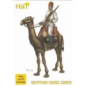  Egyptian Camel Corps (12 Soldiers w/Camels) 1 72 Hat Toys 