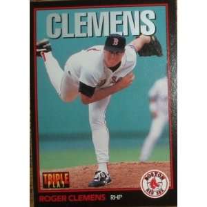  1993 Triple Play #118 Roger Clemens